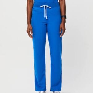 Livingston Basic Scrub Pants. Size S/T. Royal Blue.